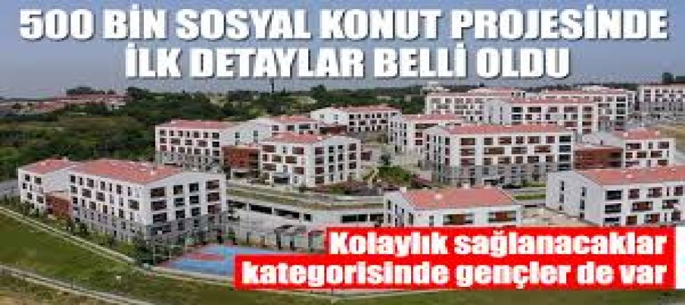 TOKİ 500 Bin Sosyal Konut Projesi Başvuru Şartları