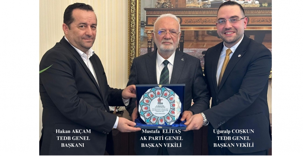 Tüm Emlak Danışmanları Birliği Genel Başkanı Hakan Akçam’dan Adalet ve Kalkınma Partisi Genel Başkan Vekili Mustafa Elitaş’a Anlamlı Ziyaret