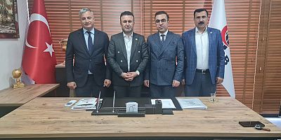 TEDB DİYARBAKIR İL BAŞKANI MAHMUT ARSLAN'A YAPI KREDİ BANKASINDAN ANLAMLI ZİYARET