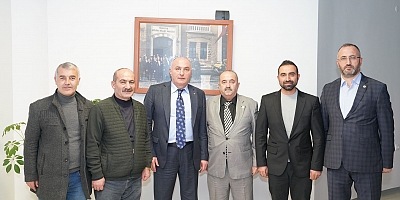 TEDB ERZURUM İL BAŞKANI FATİH SAĞSÖZ ERZURUM TİCARET ve SANAYİ ODASI İL MÜDÜRÜNÜ ZİYARET ETTİ