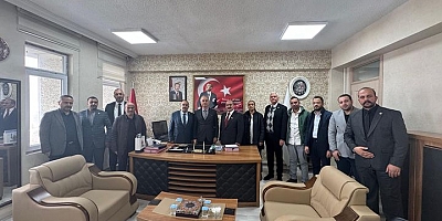 TEDB İL BAŞKANI SAĞSÖZ; ERZURUM İL TİCARET MÜDÜRÜNÜ ZİYARET ETTİ