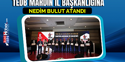 TEDB Mardin İl Başkanlığına Nedim Bulut atandı